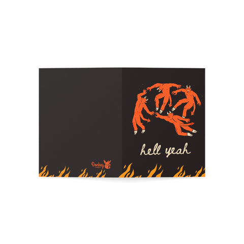 Hell Yeah 1 - Greeting Card
