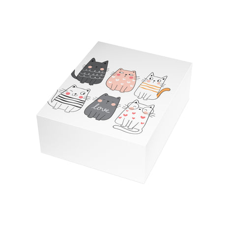 Cute Cat Blank Title (write your own) Greeting Cards — Friendship Greeting Cards - Illustrated, Funny, Snarky, Modern