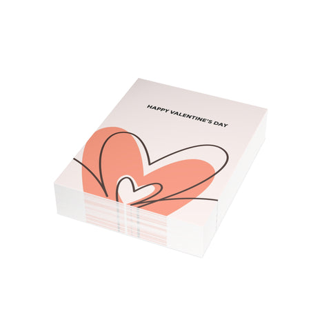 Valentine's Day Heart Greeting Card — Valentines / Holiday Greeting Card - Illustrated, Modern