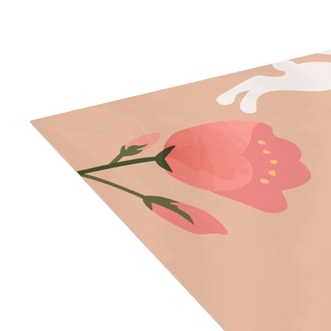 Floral 'Hop In, Loser' Greeting Card — Easter / Holiday Greeting Card - Illustrated, Funny,. Snarky, Modern