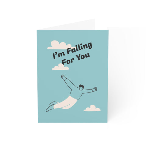 Im falling for you - Greeting Card