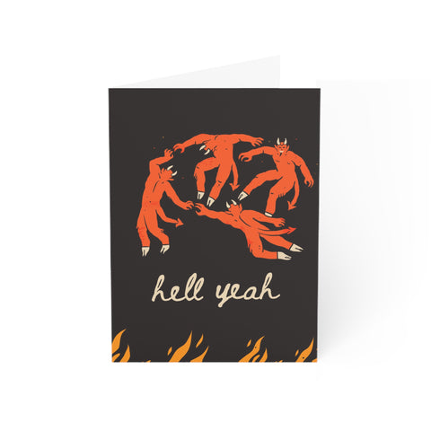 Hell Yeah 1 - Greeting Card