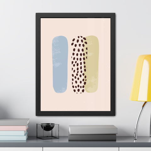 Blend 4 - Minimalist Framed Posters - Abstract Design for Chic Home Decor