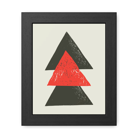 Jonathan 2 - Modern Geometric Framed Poster - Stylish Wall Art for Home Décor