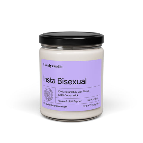 Insta Bisexual - Scented Soy Candle, 9oz