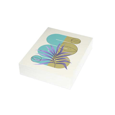 Botanical Greeting Card — Abstract Greeting Card - Illustrated, Beautiful, Modern