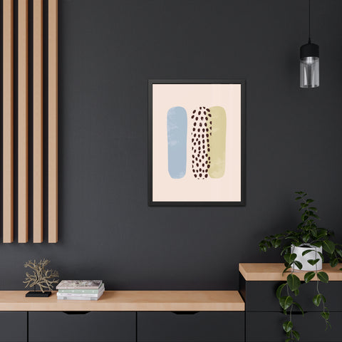 Blend 4 - Minimalist Framed Posters - Abstract Design for Chic Home Decor