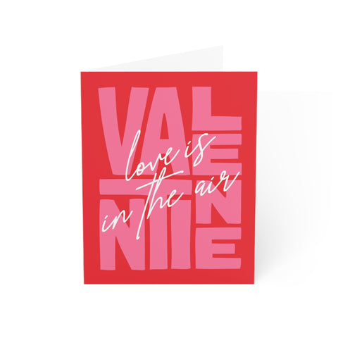 Love is in the air - Valentines Greeting Card