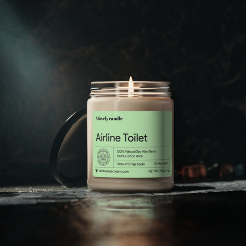 Airline Toilet - Scented Soy Candle, 9oz