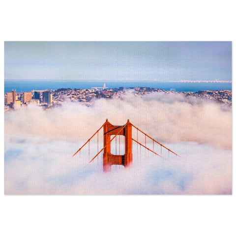 Golden Gate - Puzzle (1000-Piece, Frame-able, Metal Package)