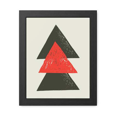 Jonathan 2 - Modern Geometric Framed Poster - Stylish Wall Art for Home Décor