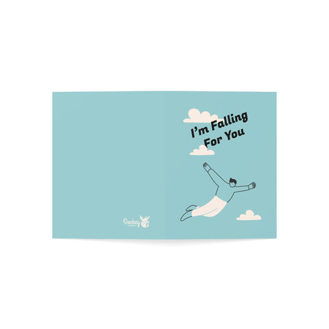 Im falling for you - Greeting Card