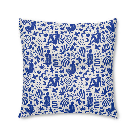 Mykonos - Tufted Floor Pillow, Square