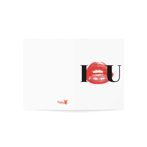 I want you (glam lips) - Greeting Card