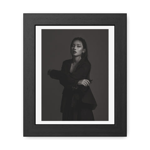 Xiang Sue - Elegant Monochrome Framed Poster - Stylish Wall Art for Modern Decor
