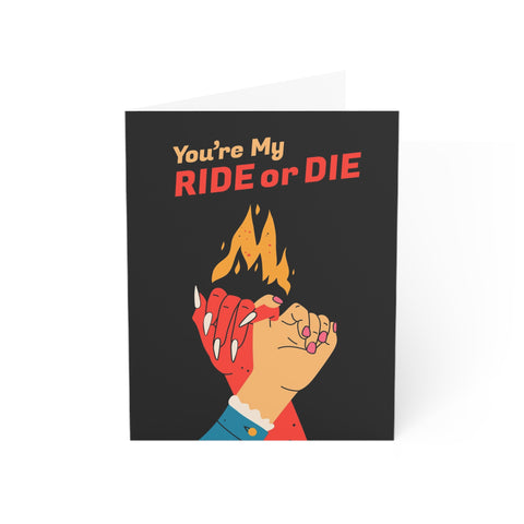 You're my ride or die - Greeting Card