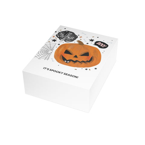 Halloween Pumpkin Greeting Card — Halloween / Holiday Greeting Card - Illustrated, Funny, Snarky, Modern