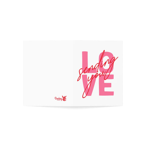 Sending you love - Greeting Card