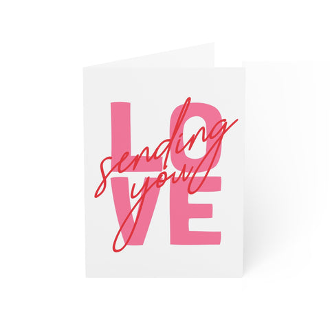 Sending you love - Greeting Card