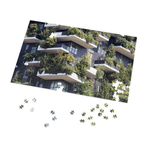 Architected Greenery - Puzzle (1000-Piece, Frame-able, Metal Package)