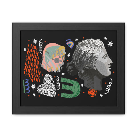 Arbitrary 1 - Artistic Framed Poster with Abstract Design – Perfect Home Decor for Art Lovers