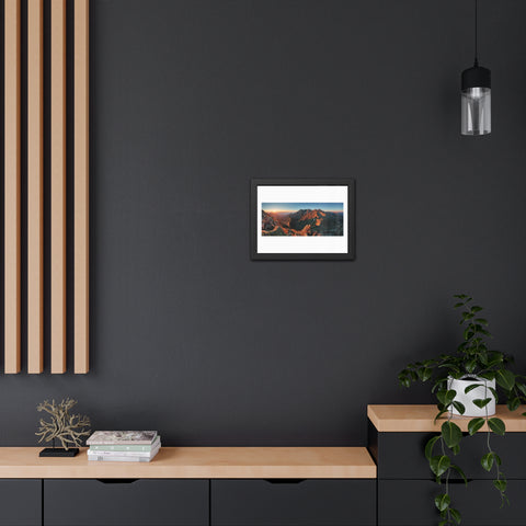Rock Formation 4 - Scenic Mountain Framed Poster - Stunning Nature Wall Art for Home Decor