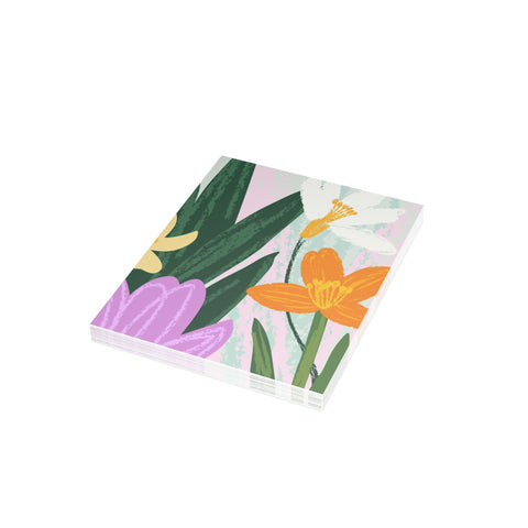 Floral Spring Bouquet Greeting Card — Abstract Greeting Card - Illustrated, Beautiful, Modern