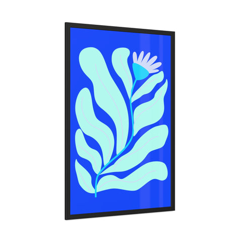 Italian Kitch 3 - Vibrant Floral Framed Poster - Modern Botanical Wall Art for Home Decor