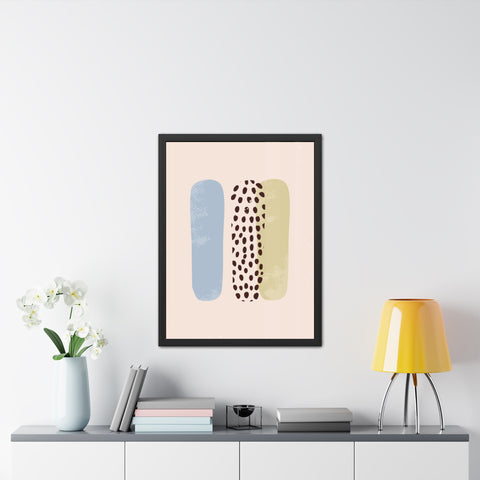 Blend 4 - Minimalist Framed Posters - Abstract Design for Chic Home Decor