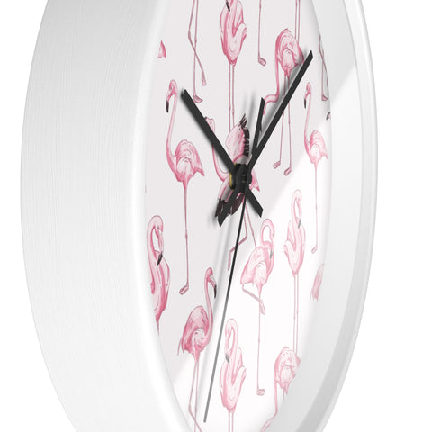 Flamingos - Silent 10" Wall Clock