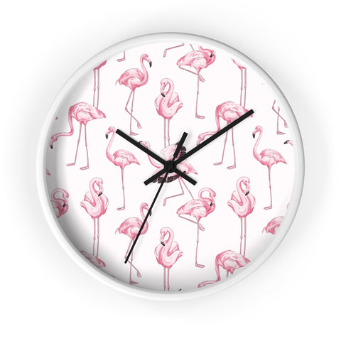 Flamingos - Silent 10" Wall Clock