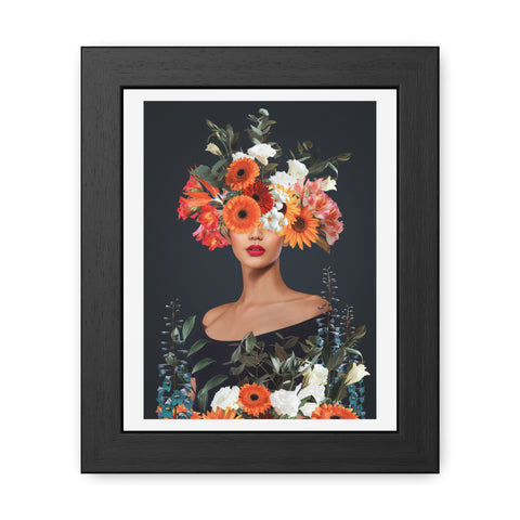Flowerhead - Blooming Beauty Framed Poster - Floral Art for Home Decor