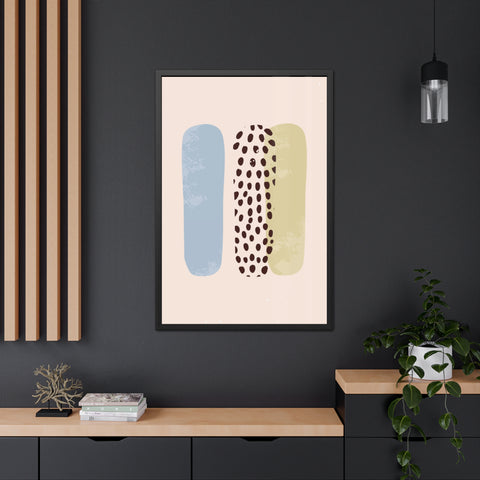 Blend 4 - Minimalist Framed Posters - Abstract Design for Chic Home Decor