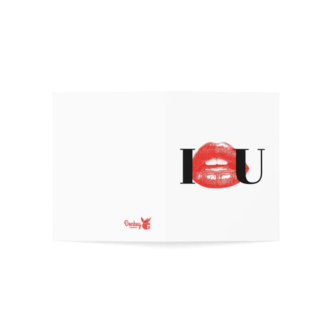 I want you (glam lips) - Greeting Card