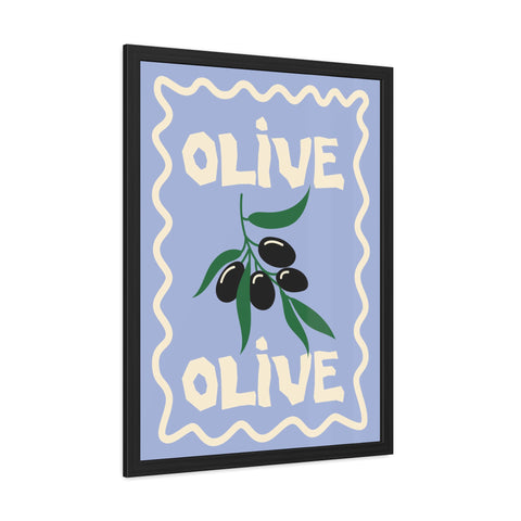 Olive - Framed Poster for Home Decor – Ideal for Kitchen and Dining Spaces
