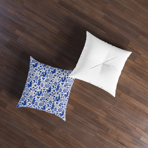 Mykonos - Tufted Floor Pillow, Square