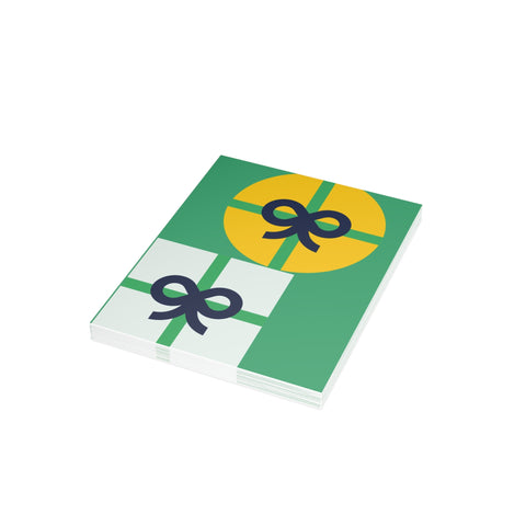 Gift Box Greeting Cards — Christmas / Holiday Greeting Card - Illustrated, Modern