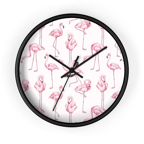 Flamingos - Silent 10" Wall Clock