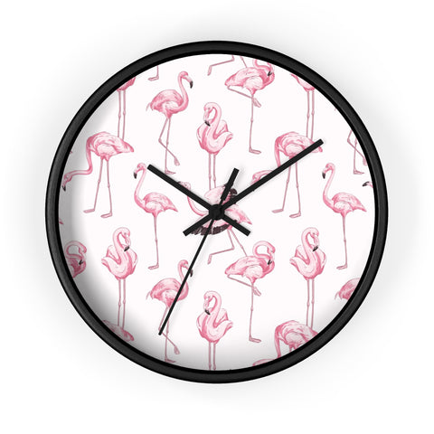 Flamingos - Silent 10" Wall Clock