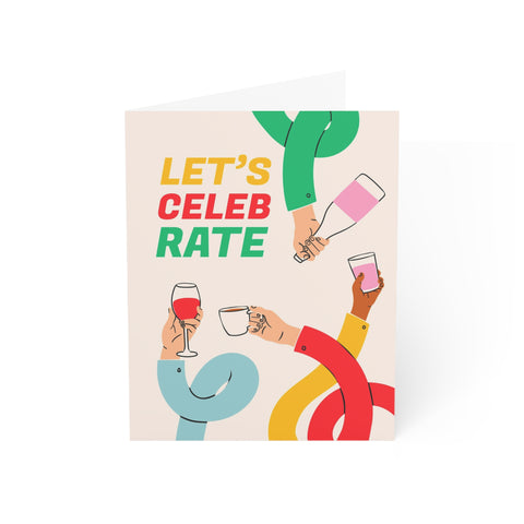 Lets Celebrate - Greeting Card