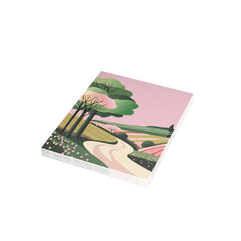 Landscape Greeting Cards — Countryside / Abstract Greeting Card - Illustrated, beautiful, any occasion