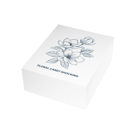 'Floral Card? Shocking' Greeting Card — Floral Greeting Card - Illustrated, Modern