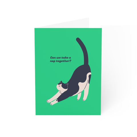 Can we take a nap together? - Greeting Card