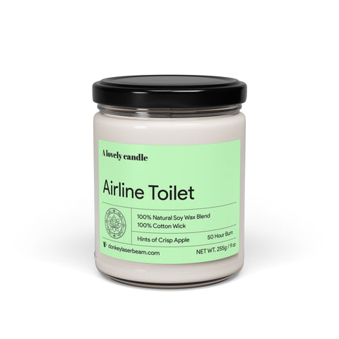 Airline Toilet - Scented Soy Candle, 9oz