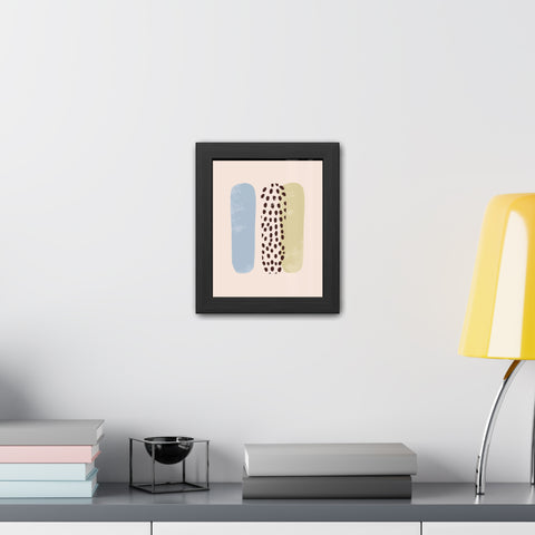 Blend 4 - Minimalist Framed Posters - Abstract Design for Chic Home Decor