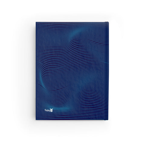 Fabric (Navy) - Sketchbook (Blank pages)