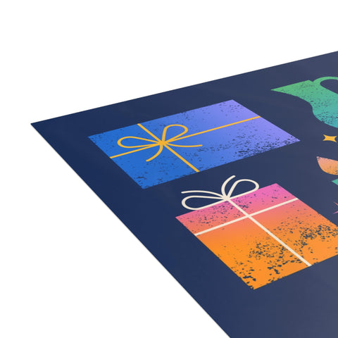 Hanukkah Greeting Card – Hanukkah / Holiday Greeting Card - Illustrated, Modern