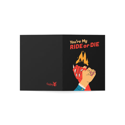 You're my ride or die - Greeting Card