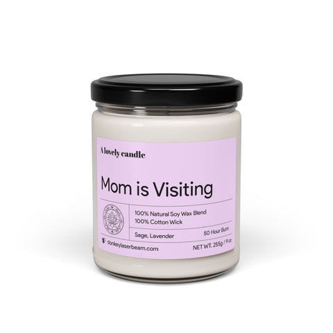 Mom is Visiting - Scented Soy Candle, 9oz