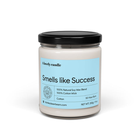 Smells like Success - Scented Soy Candle, 9oz